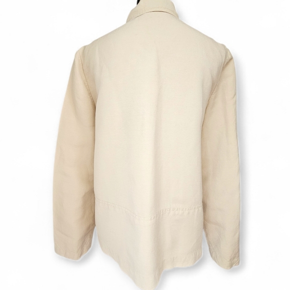 Vintage Liz Claiborne First Issue Petite Beige Blazer Jacket , Size 16P - Picture 4 of 6